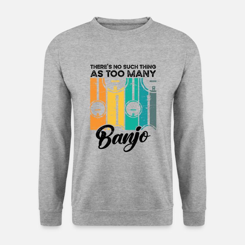 Viele - Unisex Pullover - Weißgrau meliert