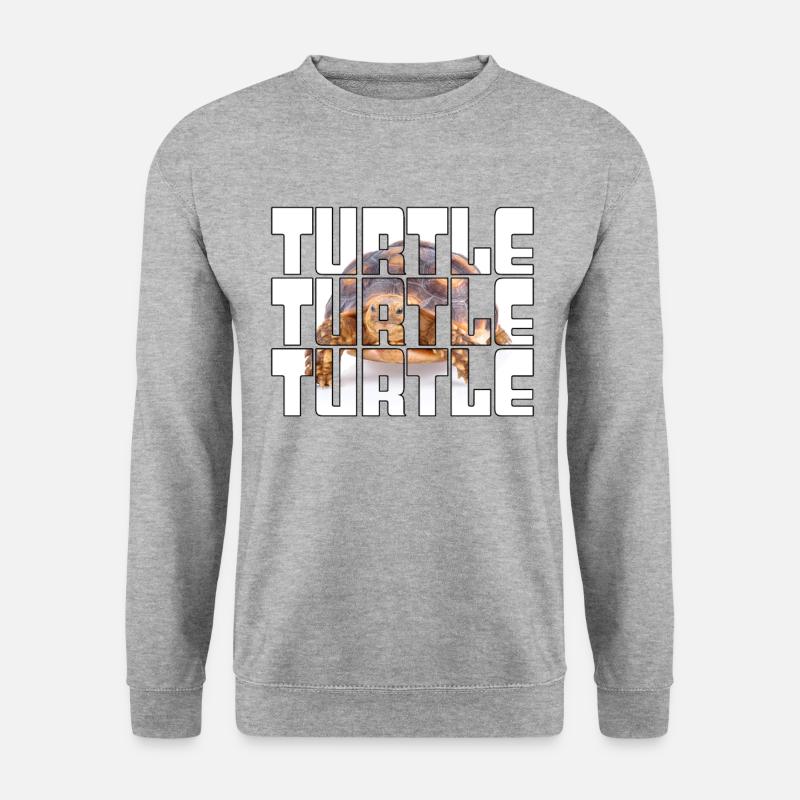 Turtle - Unisex Sweatshirt - salt & pepper