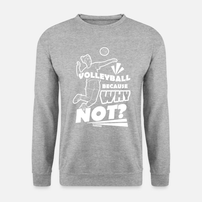 Volleyball - Unisex Sweatshirt - salt & pepper