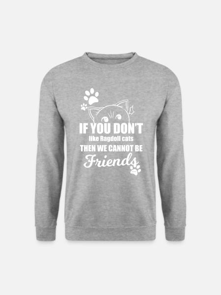 Ragdoll - Unisex Sweatshirt - salt & pepper