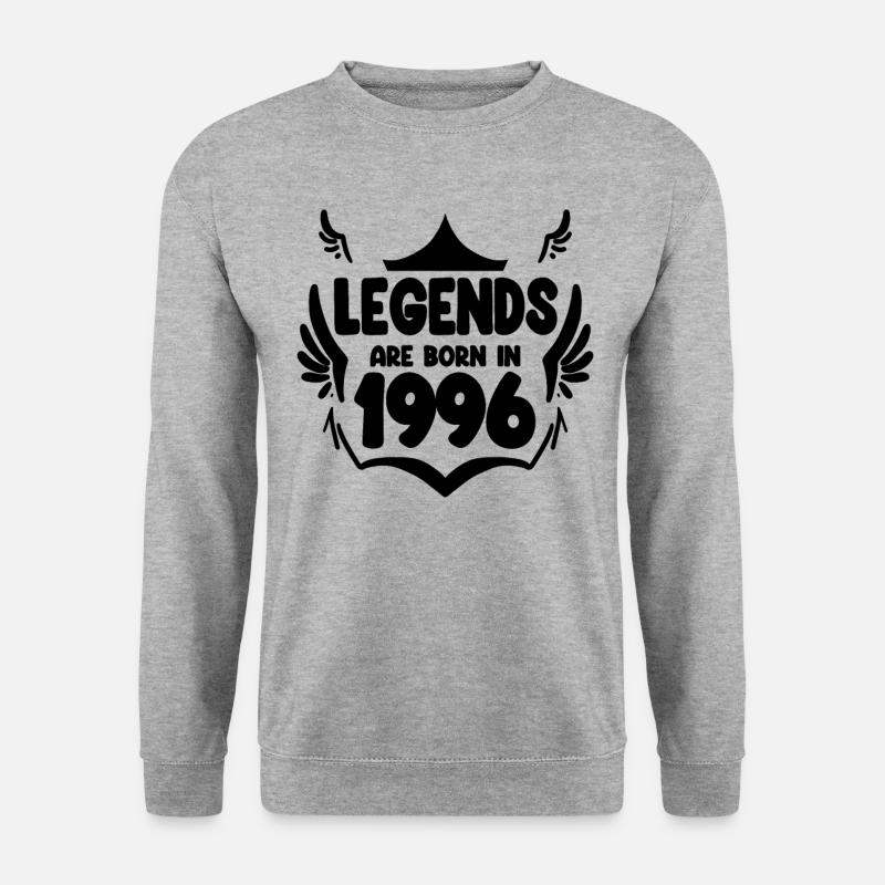 1996 - Born 1996 - Unisex Sweatshirt - salt & pepper