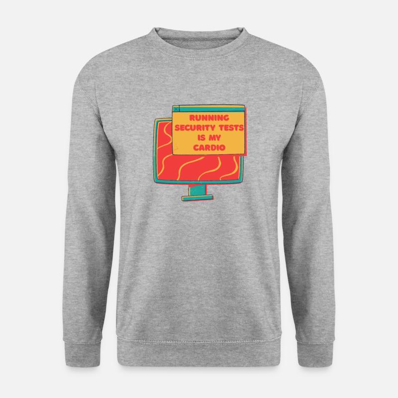 Cybersecurity - IT Security Computer Scientist - Unisex Sweatshirt - salt & pepper