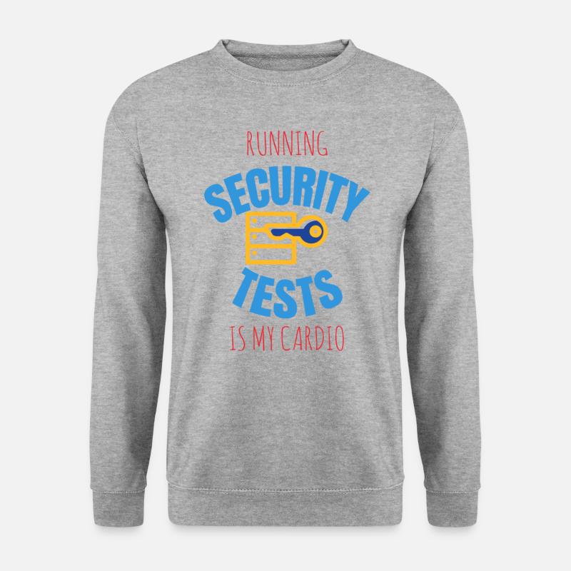 Cybersecurity - IT Security Computer Scientist - Unisex Sweatshirt - salt & pepper