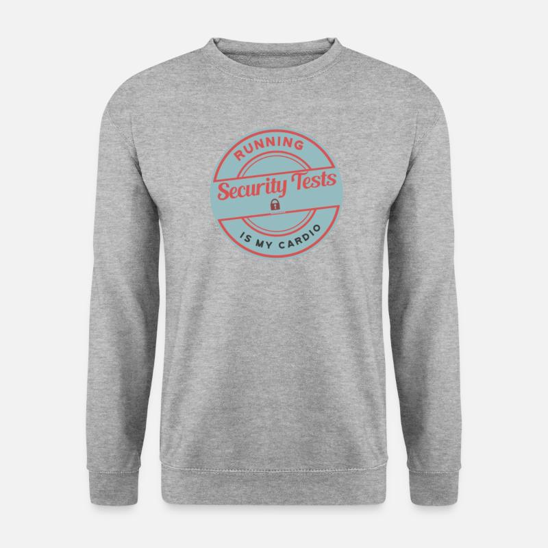 Cybersecurity - IT Security Computer Scientist - Unisex Sweatshirt - salt & pepper