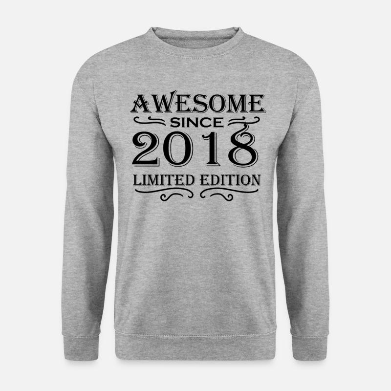 2018 - Unisex Sweatshirt - salt & pepper