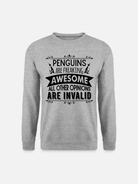 Penguins Are Freaking Awesome - Unisex Sweatshirt - salt & pepper