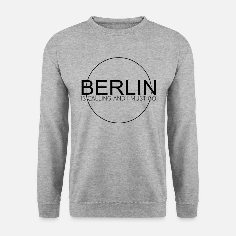 Berlin Quote - Unisex Sweatshirt - salt & pepper
