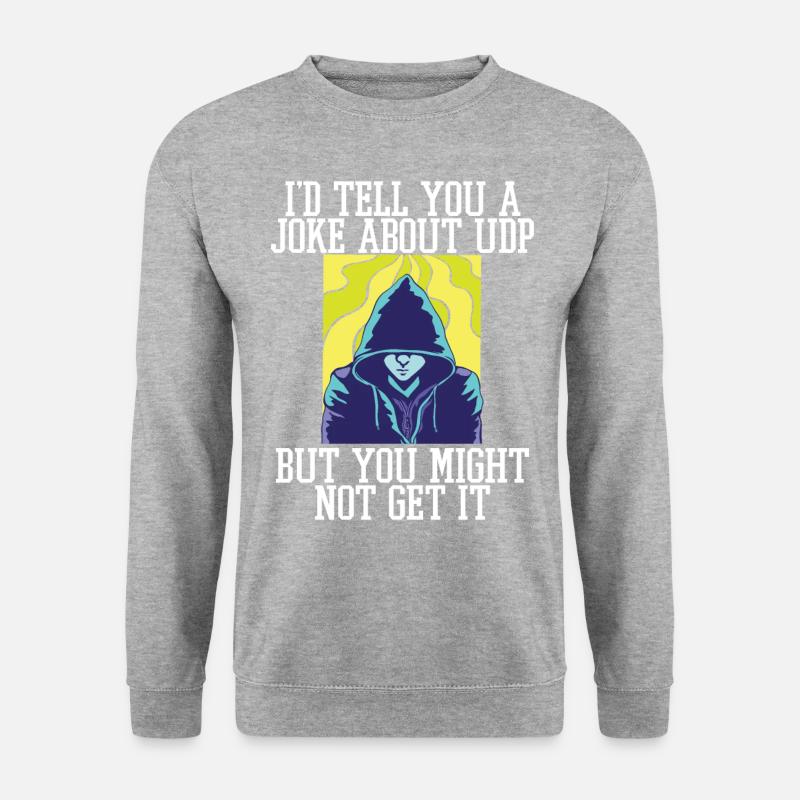 Cybersecurity - IT Security Computer Scientist - Unisex Sweatshirt - salt & pepper