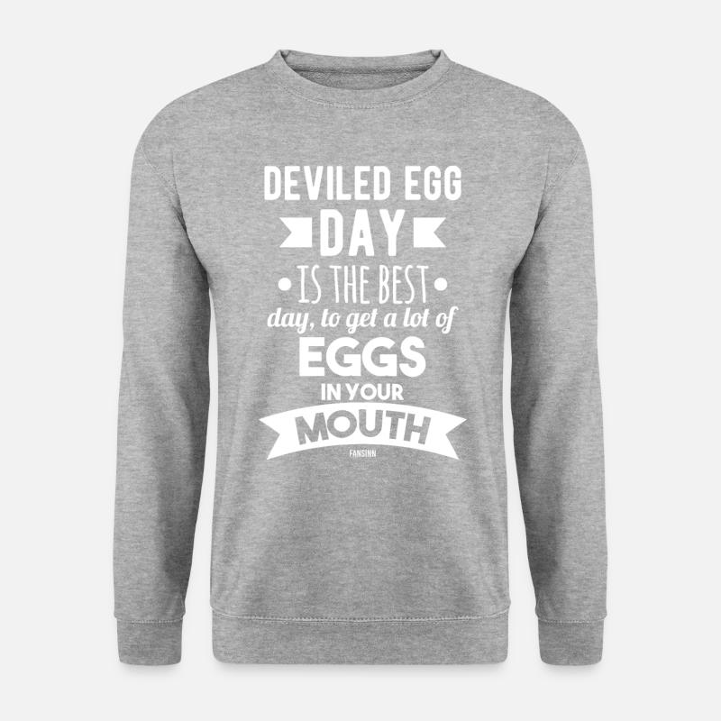 Deviled Eggs Day - Unisex Sweatshirt - salt & pepper