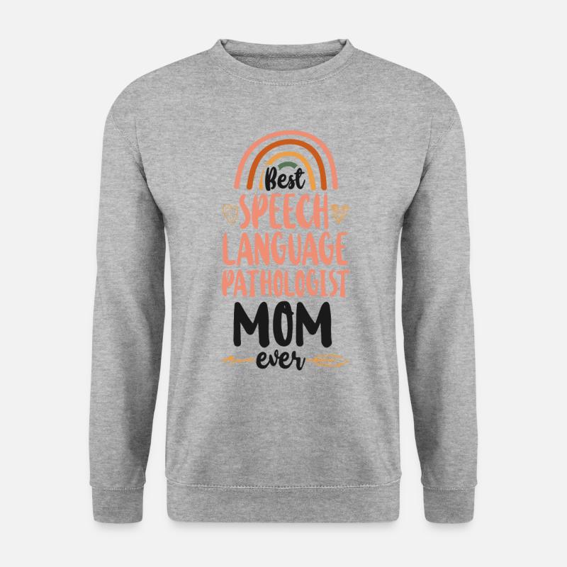 Speech Therapist Therapy Assistant - Unisex Sweatshirt - salt & pepper