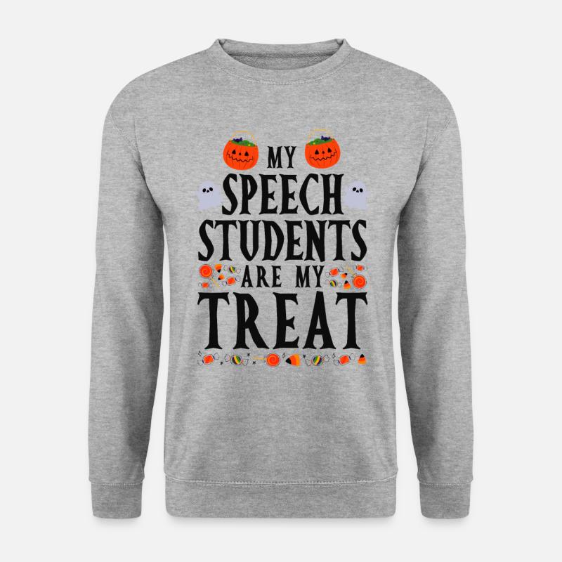 Speech Therapist Therapy Assistant - Unisex Sweatshirt - salt & pepper