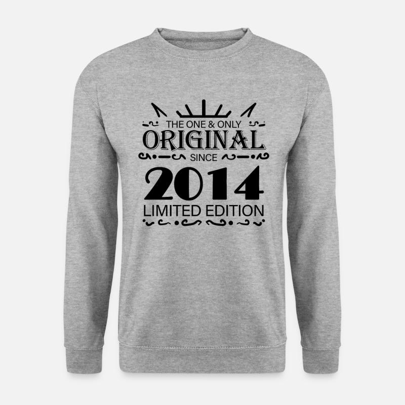 2014 - Year 2014 - Year 2014 - Unisex Sweatshirt - salt & pepper