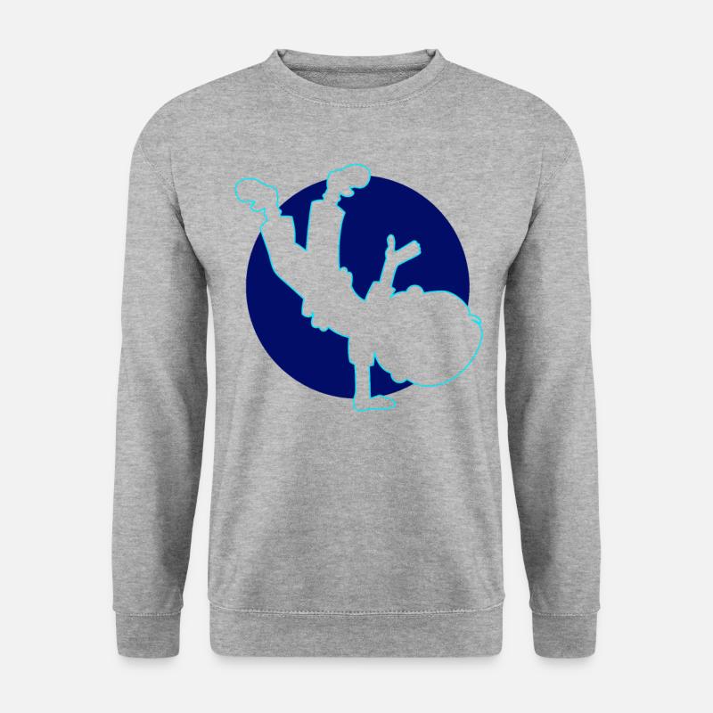 Breakdancer Breakdancing Dancers - Unisex Sweatshirt - salt & pepper