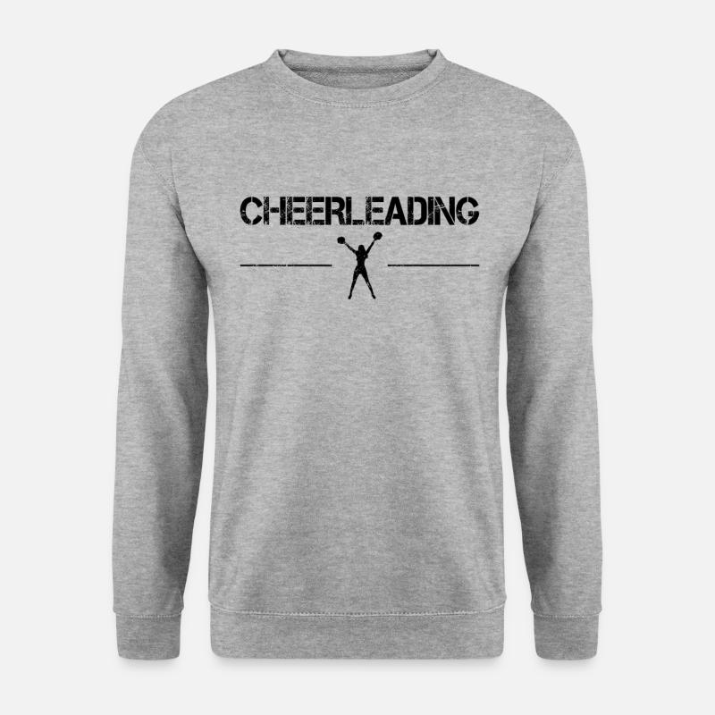 Cheerleading - Unisex Pullover - Weißgrau meliert