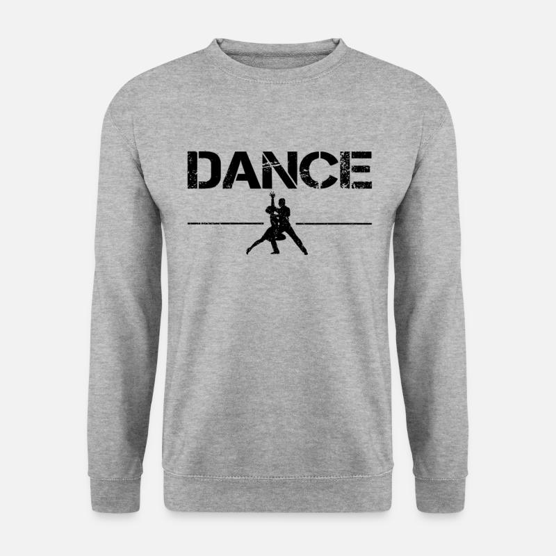 Tanzen - Unisex Pullover - Weißgrau meliert