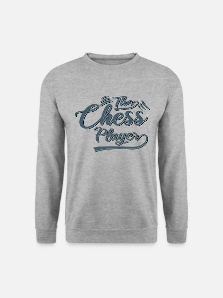 The chess player - Unisex Sweatshirt - salt & pepper