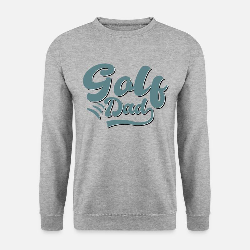 Golf Papa Gift - Unisex Sweatshirt - salt & pepper