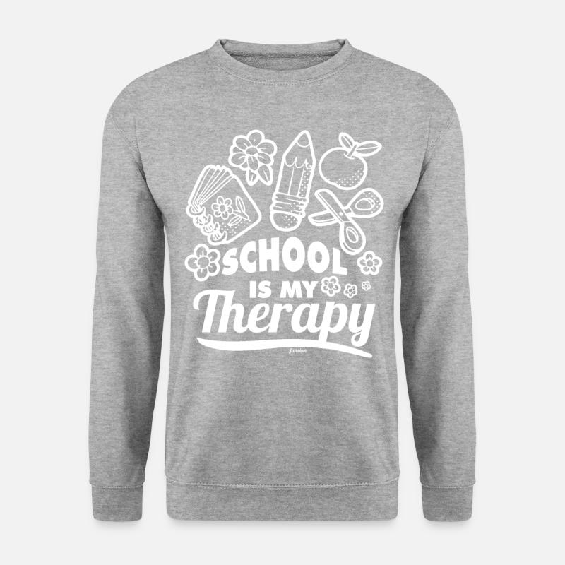 School Teachers Students - Unisex Sweatshirt - salt & pepper