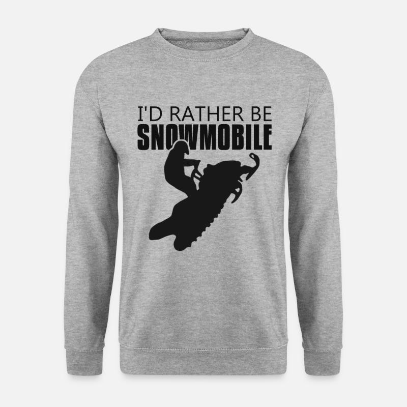 I would rather - Unisex Sweatshirt - salt & pepper