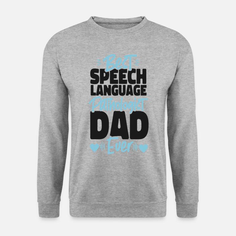 Speech Therapist Therapy Assistant - Unisex Sweatshirt - salt & pepper