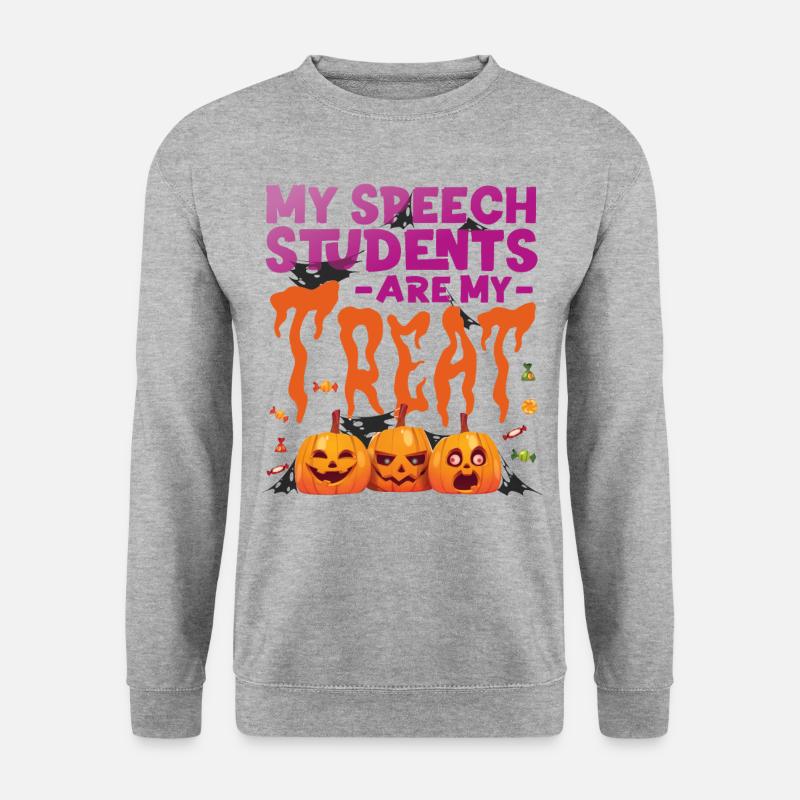 Speech Therapist Therapy Assistant - Unisex Sweatshirt - salt & pepper