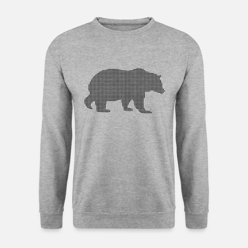 Bear - Unisex Sweatshirt - salt & pepper