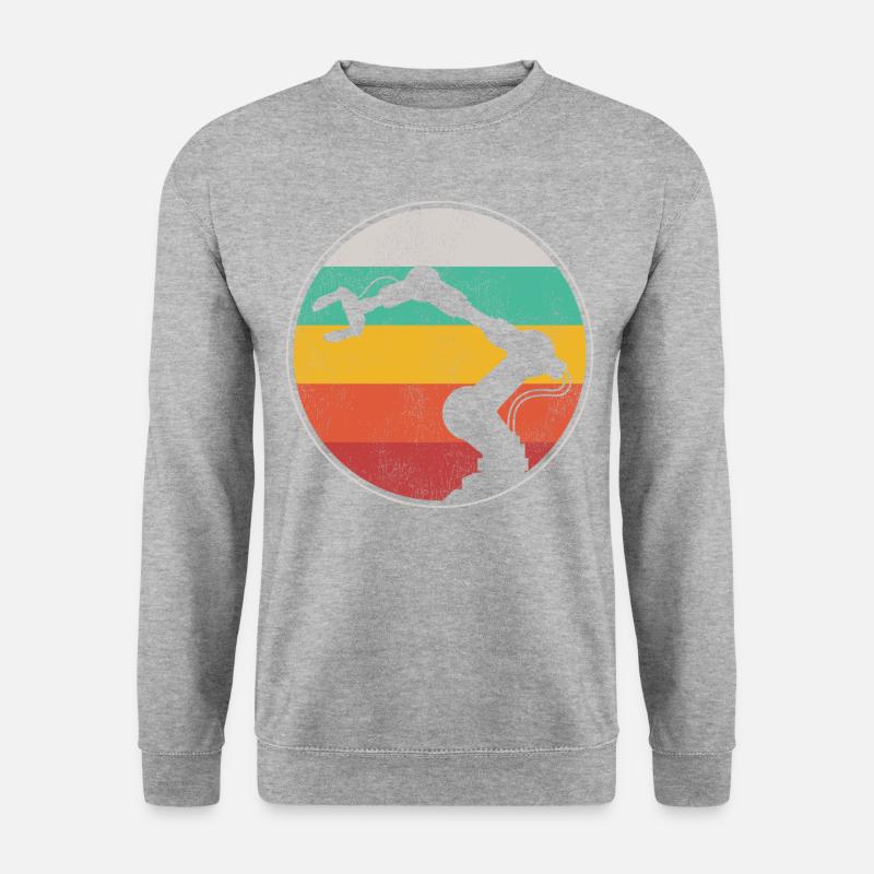 Robot Robotics Engineer Robotics - Unisex Sweatshirt - salt & pepper