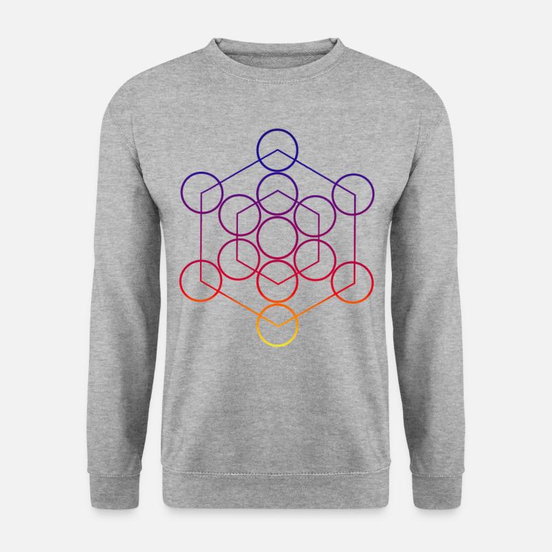 Circles - Graphics - Geometric Design - Geometry - Unisex Sweatshirt - salt & pepper