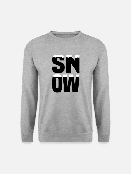 Snow Schnee - Unisex Sweatshirt - salt & pepper