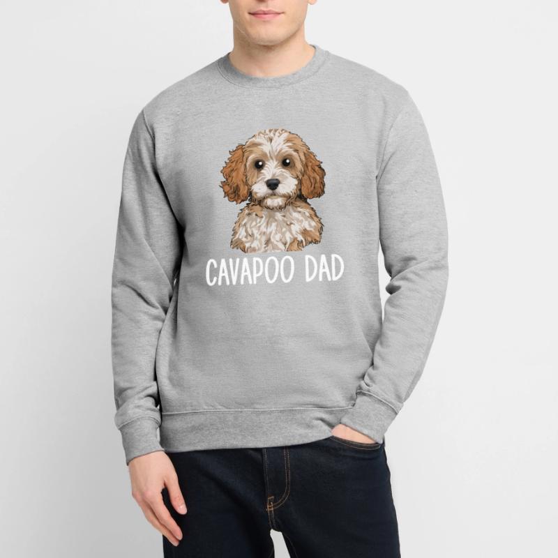 Cavapoo Papa, Cavapoo Sweat-shirt Unisexe