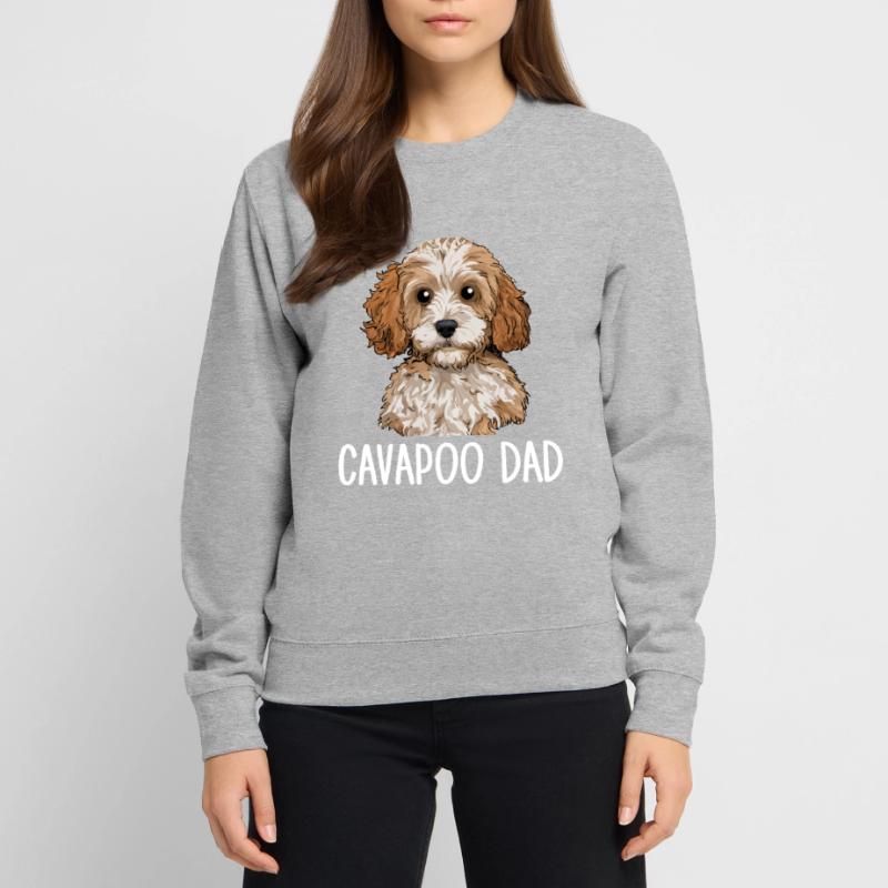 Cavapoo Papa, Cavapoo Sweat-shirt Unisexe