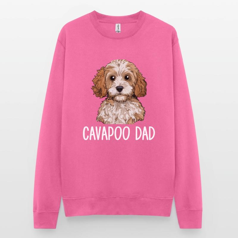 Cavapoo Papa, Cavapoo Sweat-shirt Unisexe