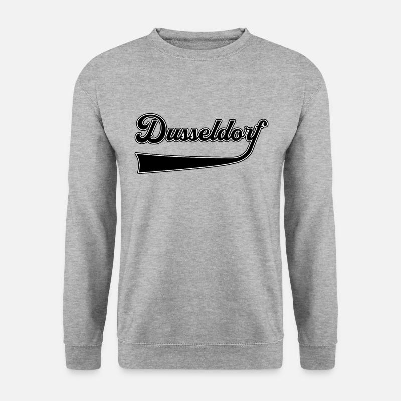 Dusseldorf lettering - Unisex Sweatshirt - salt & pepper