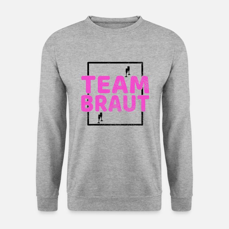 Team Bride - Unisex Sweatshirt - salt & pepper