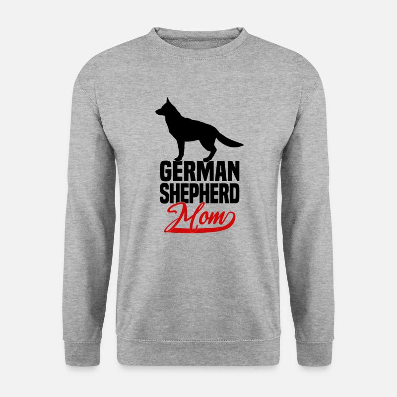 German Shepherd Mom - Unisex Sweatshirt - salt & pepper