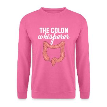 Colon Whisperer, Endoscopy Gastroenterology - Unisex Pullover - Pink - Vorne