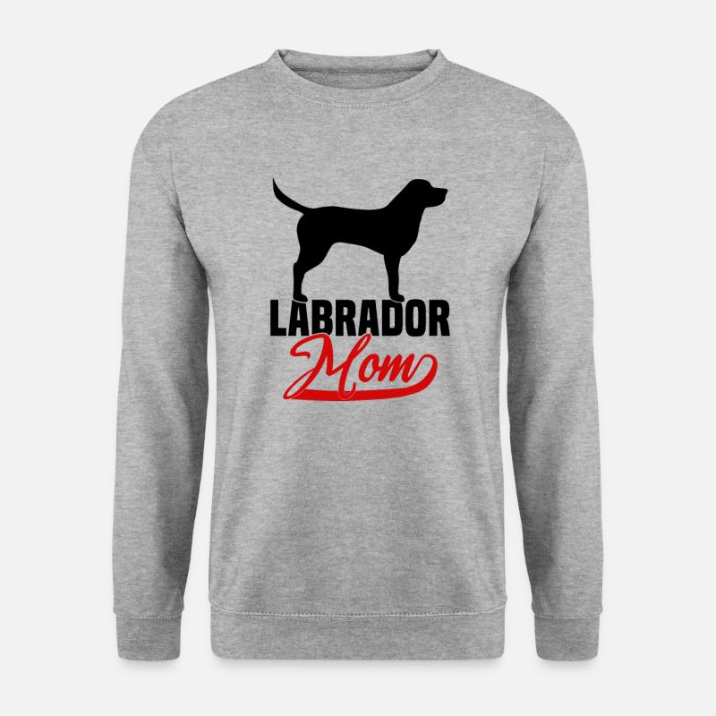 Labrador Mom - Unisex Sweatshirt - salt & pepper