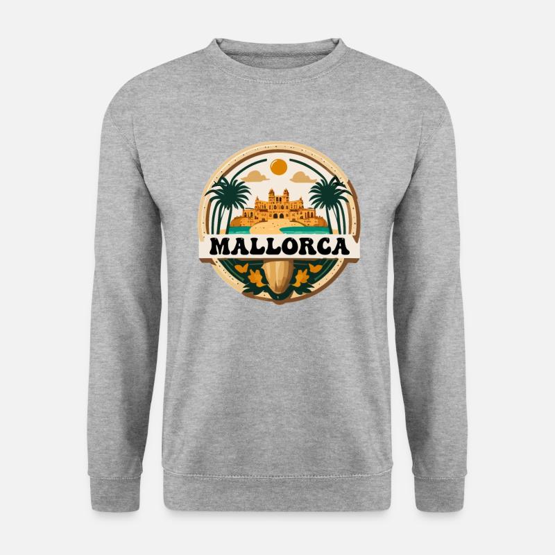 Mallorca Logo - Unisex Sweatshirt - salt & pepper
