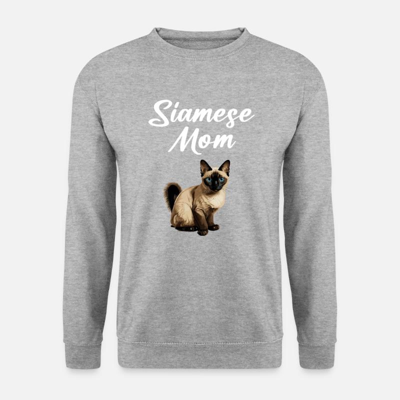 Siamese Cat - Unisex Sweatshirt - salt & pepper