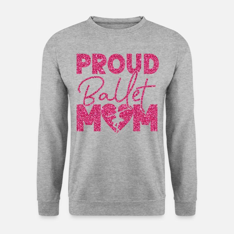 Ballet Danseuse Danse Ballerine - Sweat-shirt Unisexe - gris chiné