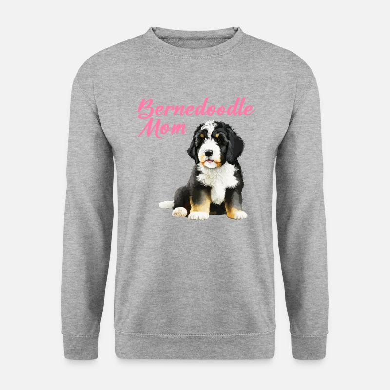 Bernedoodle Mom - Unisex Sweatshirt - salt & pepper