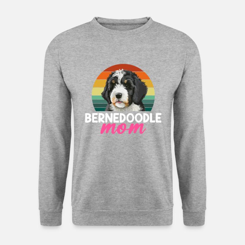 Bernedoodle Mom - Unisex Sweatshirt - salt & pepper