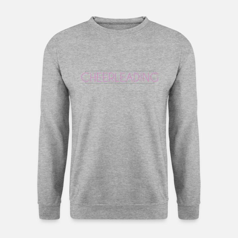 Cheerleading Schriftzug - Unisex Pullover - Weißgrau meliert