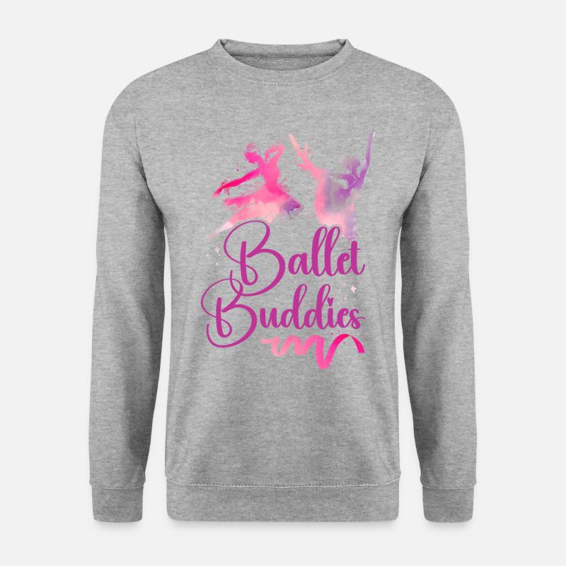 Ballet Danseuse Danse Ballerine - Sweat-shirt Unisexe - gris chiné