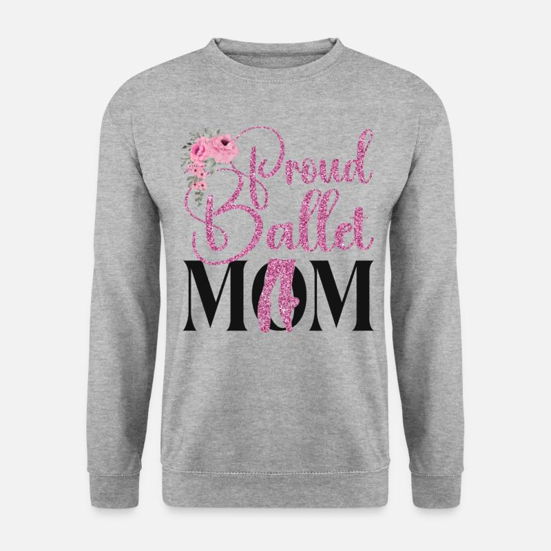 Ballet Danseuse Danse Ballerine - Sweat-shirt Unisexe - gris chiné