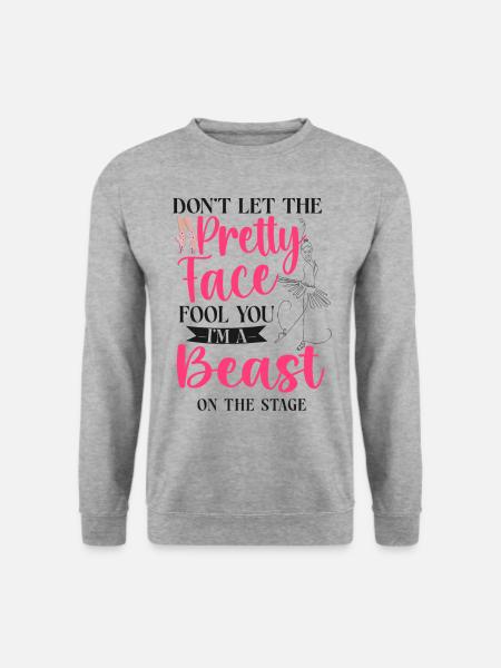 Ballet Danseuse Danse Ballerine - Sweat-shirt Unisexe - gris chiné