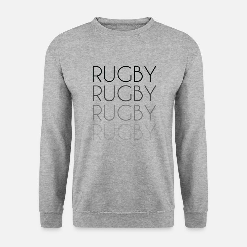Rugby lettering - Unisex Sweatshirt - salt & pepper