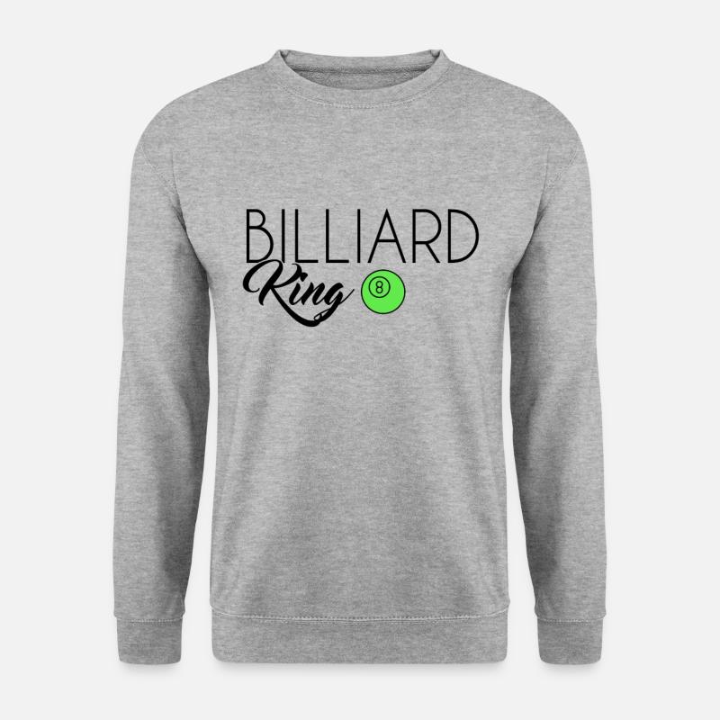 Billiard King - Unisex Sweatshirt - salt & pepper