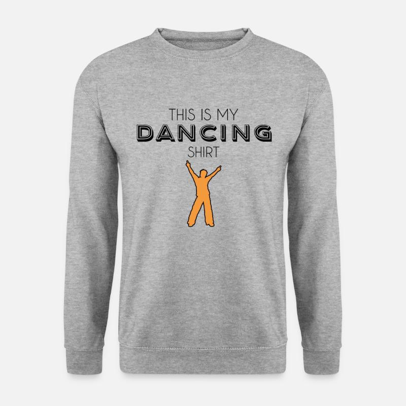 dancing shirt - Unisex Pullover - Weißgrau meliert