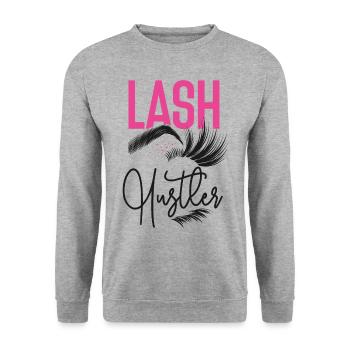 Esthéticienne Esthéticienne Soins de la Peau - Sweat-shirt Unisexe - gris chiné - Devant - Alina (178cm) & Michal (187cm)